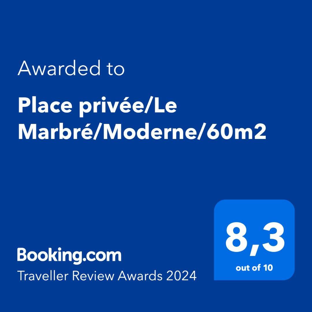 Appartement Place Privee/le Marbre/moderne/60m2